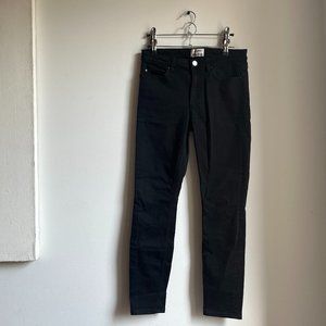 acne studios black skinny jeans